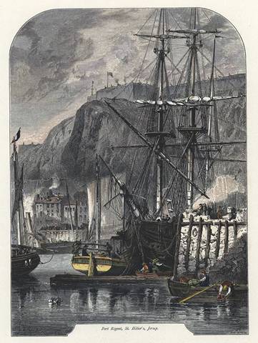 Jersey, Fort Regent at St. Helliers, 1872
